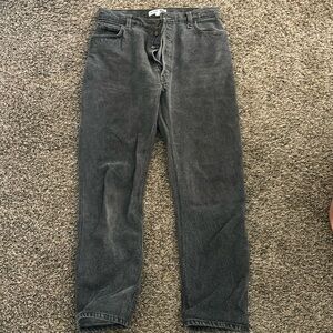 Redone Levi’s. Had for years but never worn. Size 27, but fits more like 25-26